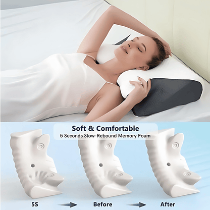 The Ultimate Pillow for Side and Back Sleepers | Wake Up Refreshed, Pain - Free in 24 Hours