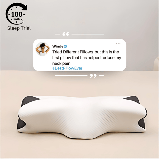 The Ultimate Pillow for Side and Back Sleepers | Wake Up Refreshed, Pain - Free in 24 Hours